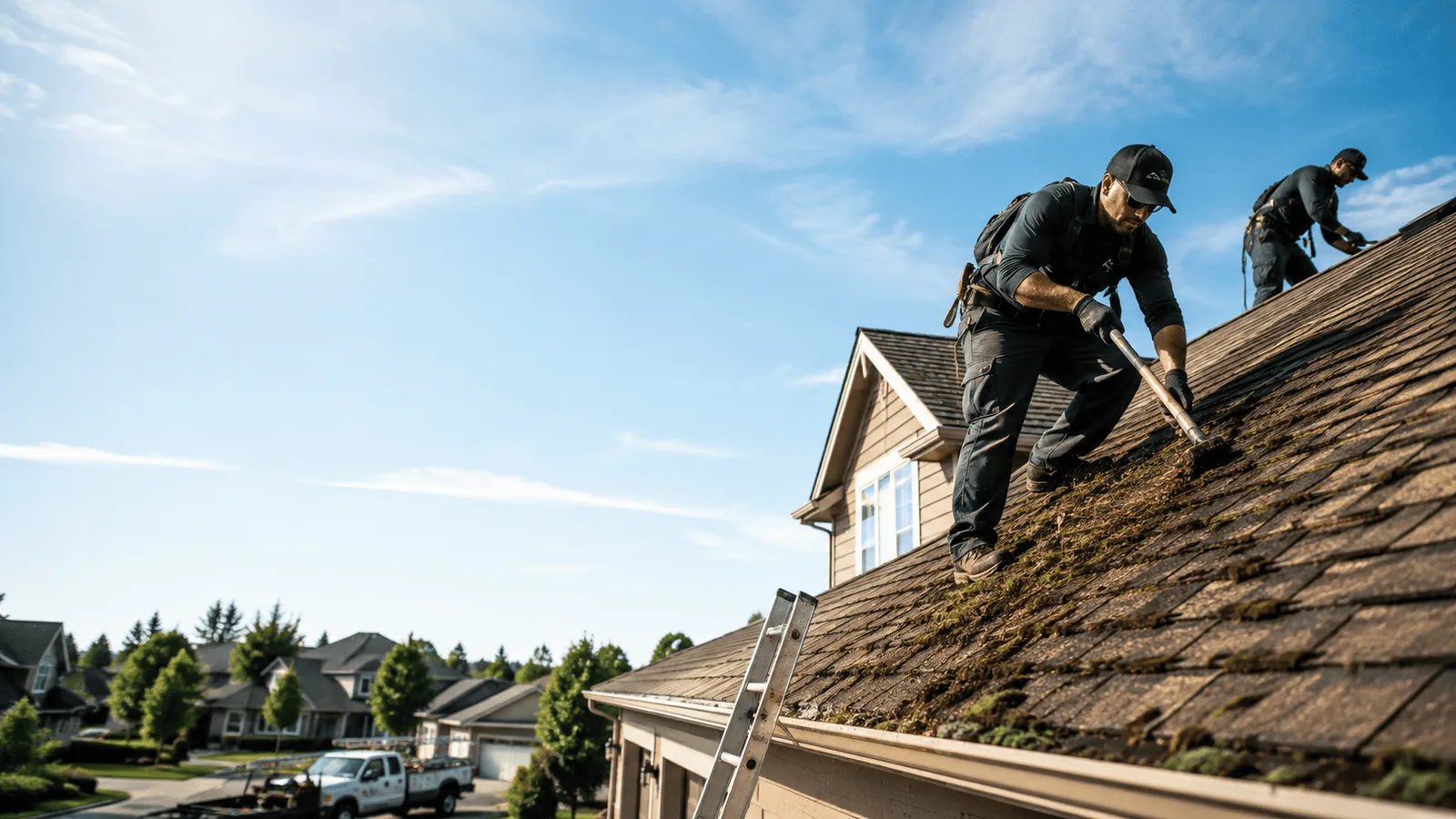 Roof Moss Removal in Clearfield, PA near me